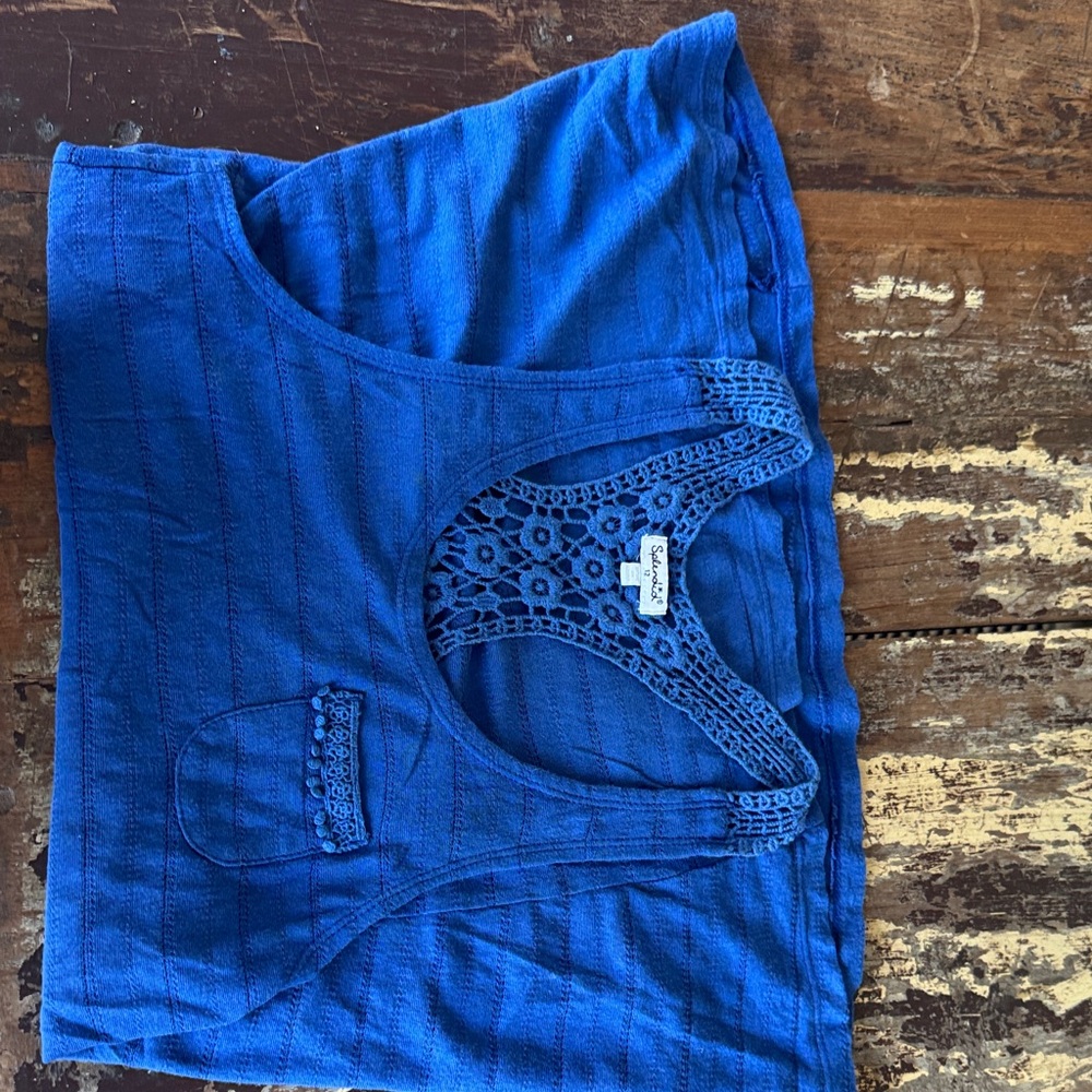 Splendid Blue Kids Tank Top